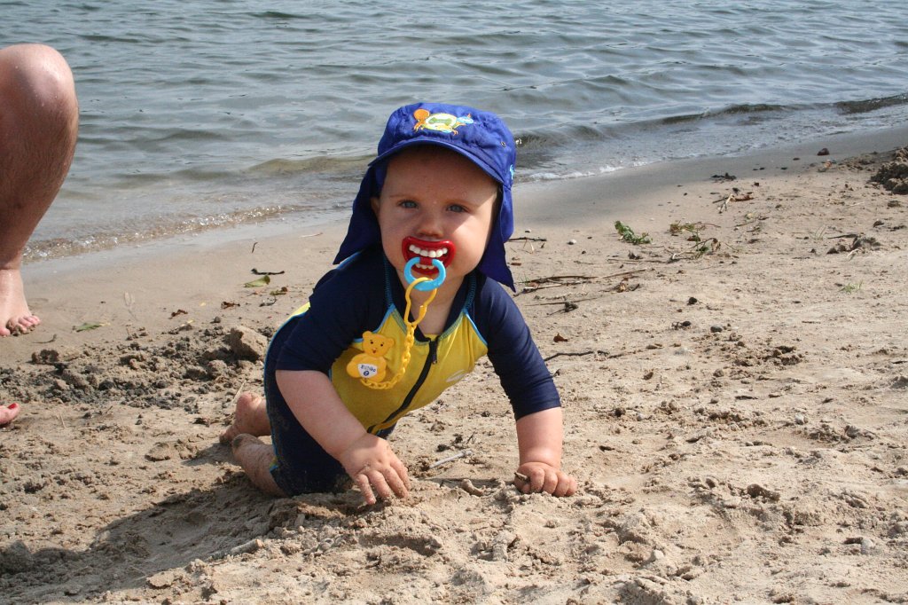 IMG_8818.JPG - Na mazurskiej plaży