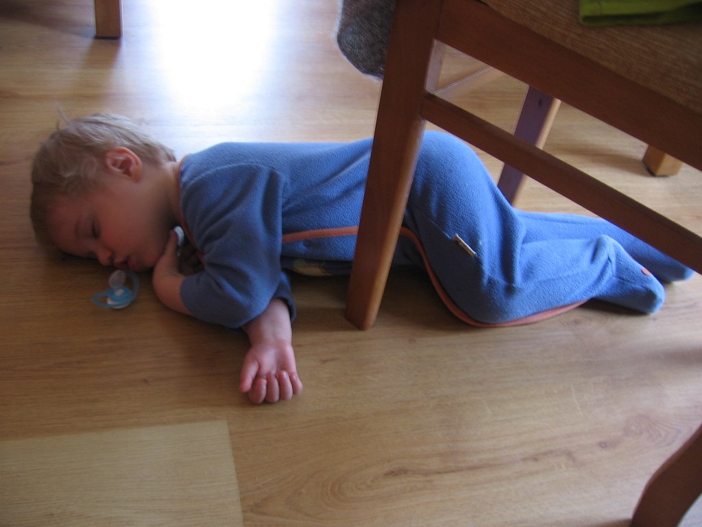 IMG_0787.JPG - Wstał rano, po czym padł :)